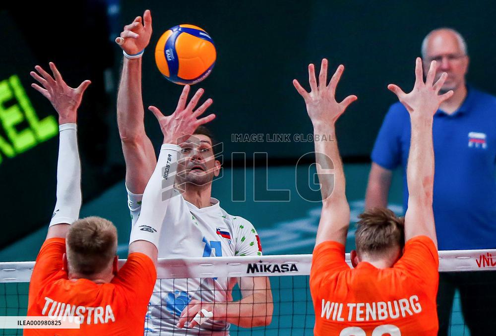 (SP)PHILIPPINES-QUEZON CITY-FIVB VOLLEYBALL NATIONS LEAGUE-NETHERLANDS VS SLOVENIA