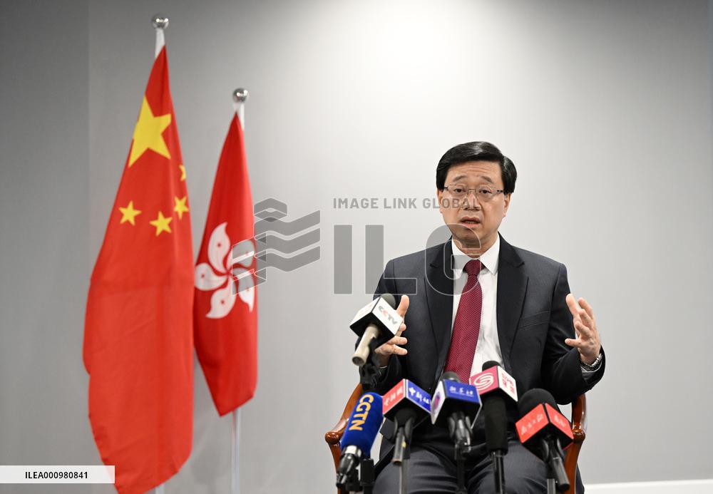 (HKSAR 25)CHINA-HONG KONG-JOHN LEE-INTERVIEW(CN)