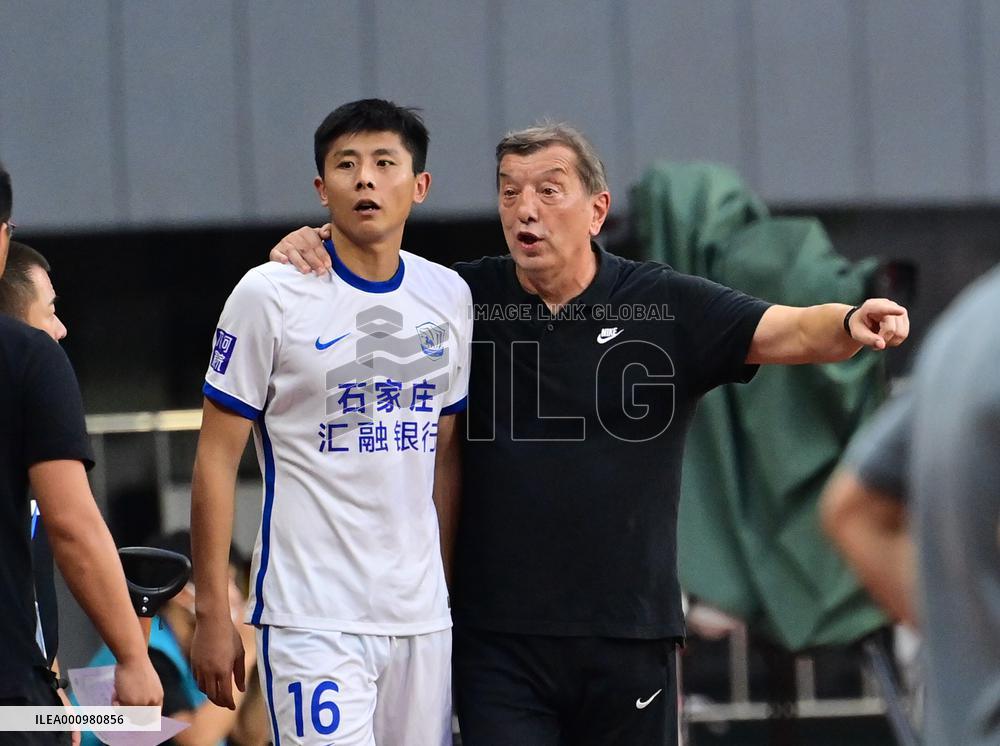 (SP)CHINA-MEIZHOU-FOOTBALL-CSL-CANGZHOU VS TIANJIN (CN)