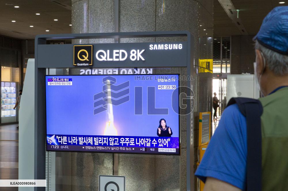 SOUTH KOREA-SEOUL-SPACE ROCKET-LAUNCH