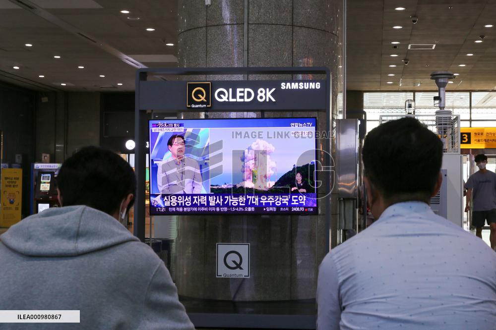 SOUTH KOREA-SEOUL-SPACE ROCKET-LAUNCH