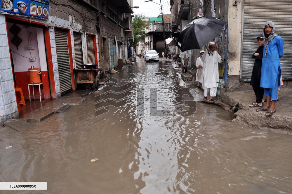 PAKISTAN-PESHAWAR-PRE-MONSOON RAIN
