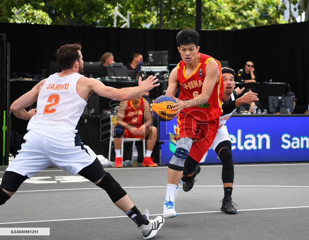 (SP)BELGIUM-ANTWERP-BASKETBALL-FIBA 3X3 WORLD CUP-CHINA VS NETHERLANDS