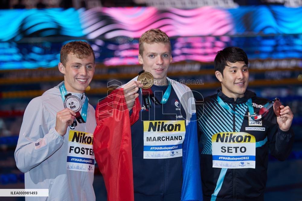 (SP)HUNGARY-BUDAPEST-FINA WORLD CHAMPIONSHIPS-MEN'S 200M INDIVIDUAL MEDLEY