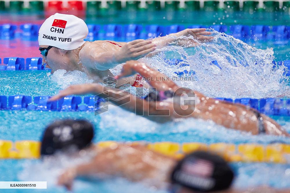 (SP)HUNGARY-BUDAPEST-FINA WORLD CHAMPIONSHIPS-WOMEN'S 200M BUTTERFLY