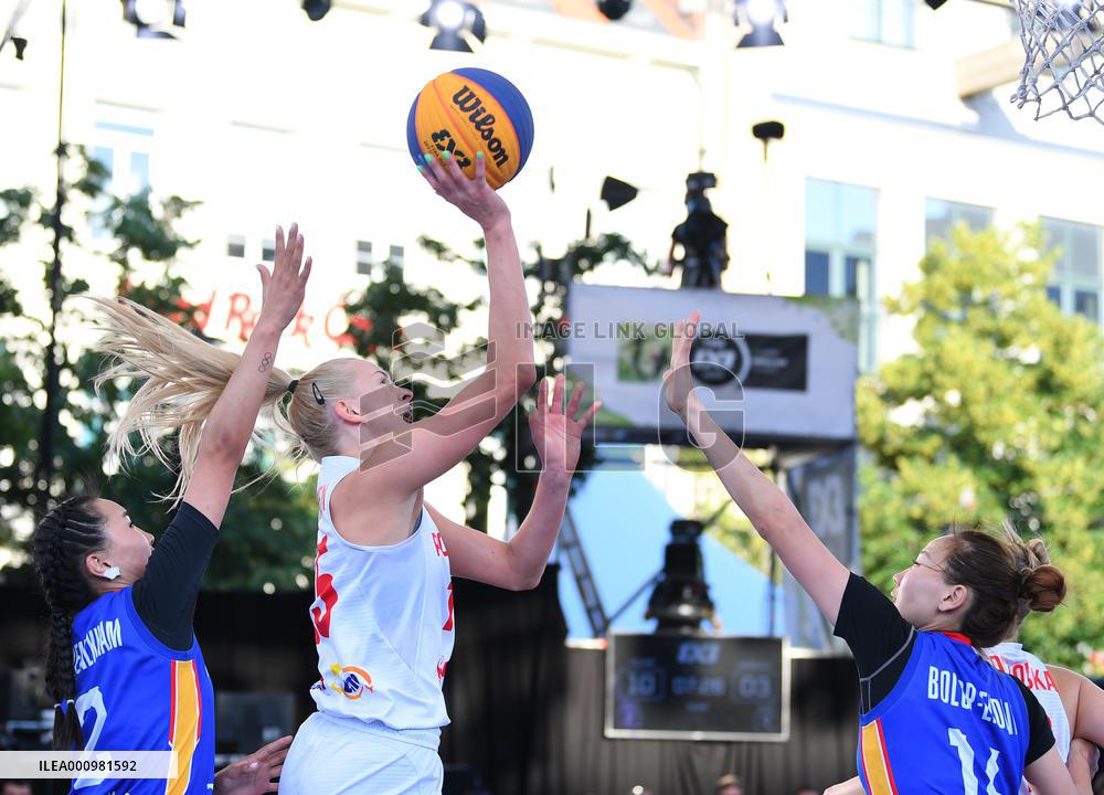 (SP)BELGIUM-ANTWERP-BASKETBALL-FIBA 3X3 WORLD CUP-POLAND VS MONGOLIA