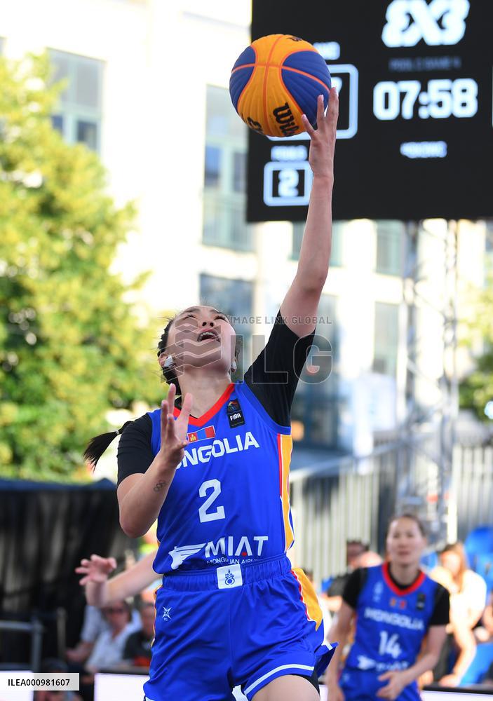 (SP)BELGIUM-ANTWERP-BASKETBALL-FIBA 3X3 WORLD CUP-POLAND VS MONGOLIA