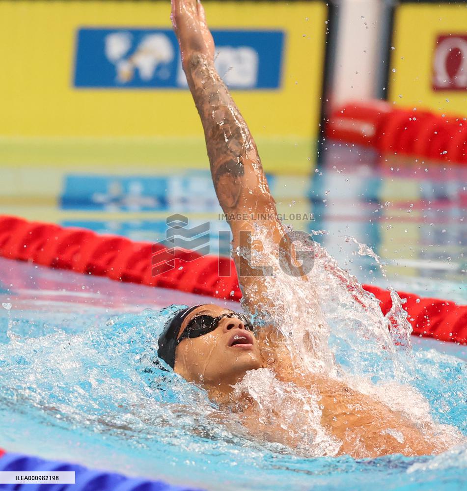 (SP)HUNGARY-BUDAPEST-FINA WORLD CHAMPIONSHIPS-SWIMMING-MEN'S 200M BACKSTROKE