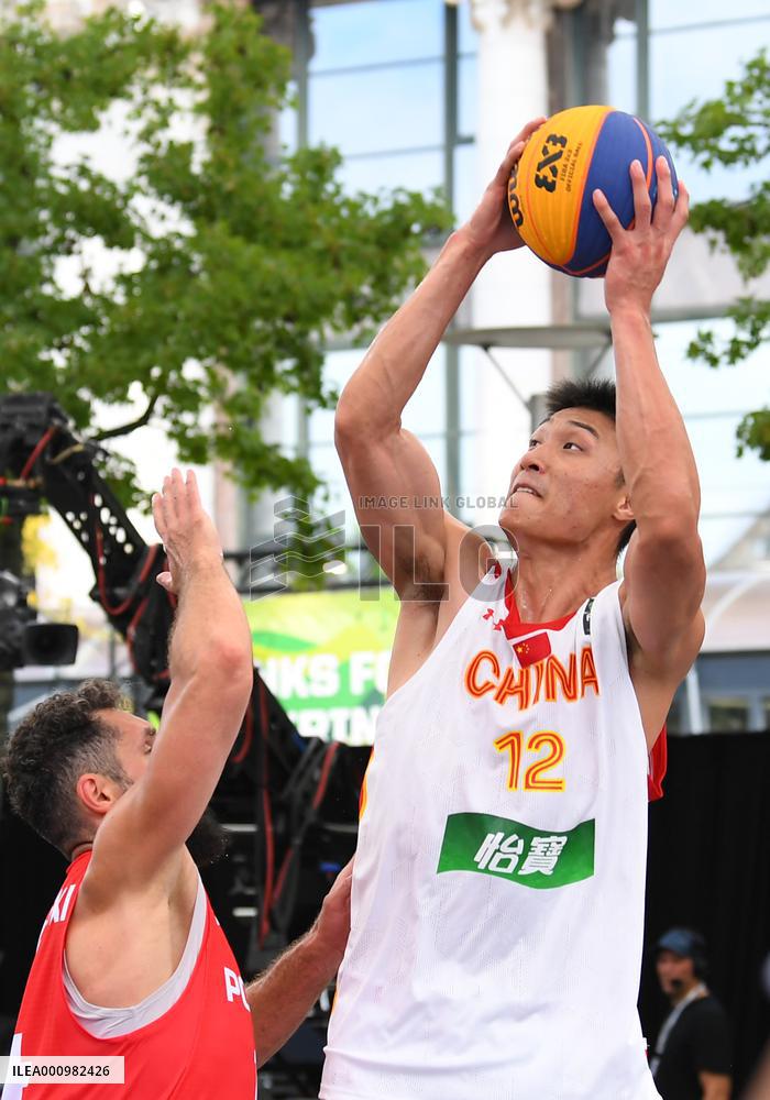 (SP)BELGIUM-ANTWERP-BASKETBALL-FIBA 3X3 WORLD CUP-CHINA VS POLAND
