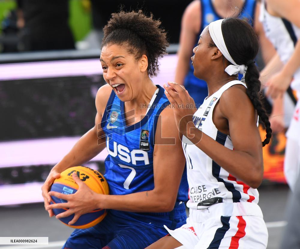 (SP)BELGIUM-ANTWERP-BASKETBALL-FIBA 3X3 WORLD CUP-UNITED STATES VS FRANCE