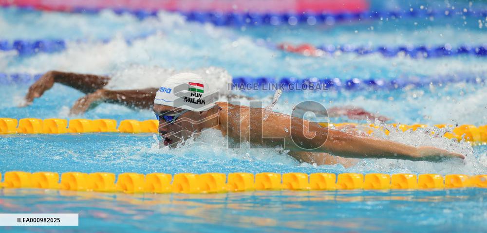 (SP)HUNGARY-BUDAPEST-FINA WORLD CHAMPIONSHIPS-SWIMMING-MEN'S 100M BUTTERFLY