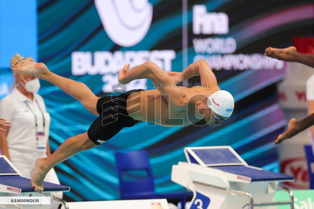 (SP)HUNGARY-BUDAPEST-FINA WORLD CHAMPIONSHIPS-SWIMMING-MEN'S 100M BUTTERFLY