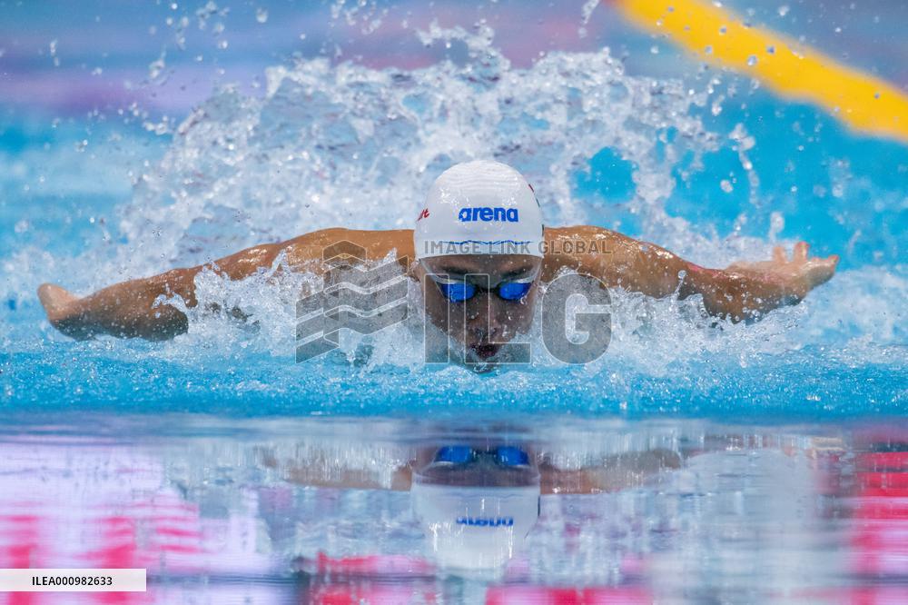 (SP)HUNGARY-BUDAPEST-FINA WORLD CHAMPIONSHIPS-SWIMMING-MEN'S 100M BUTTERFLY
