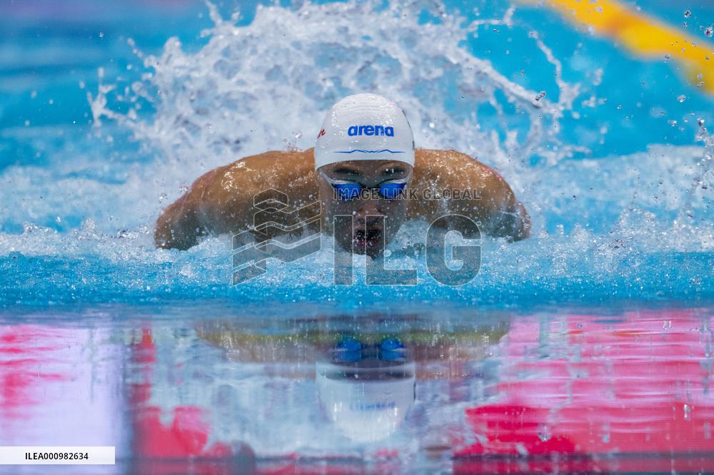 (SP)HUNGARY-BUDAPEST-FINA WORLD CHAMPIONSHIPS-SWIMMING-MEN'S 100M BUTTERFLY