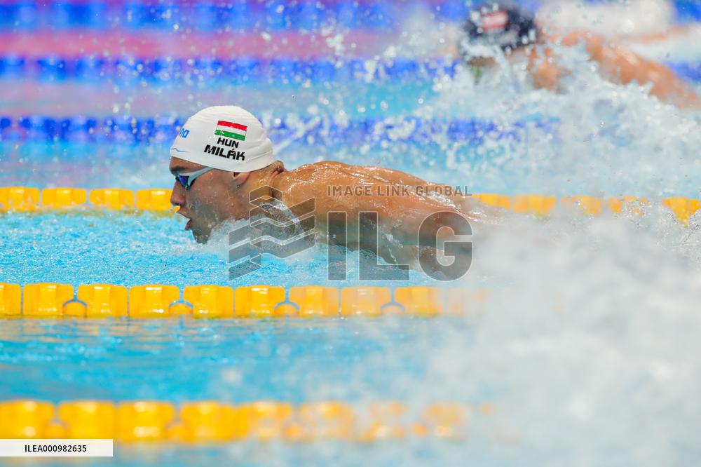 (SP)HUNGARY-BUDAPEST-FINA WORLD CHAMPIONSHIPS-SWIMMING-MEN'S 100M BUTTERFLY