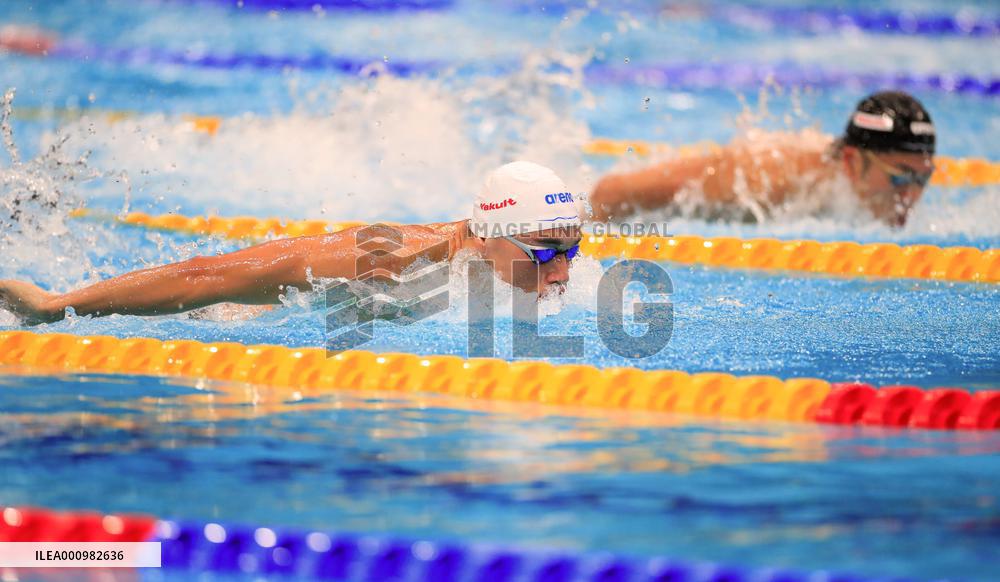 (SP)HUNGARY-BUDAPEST-FINA WORLD CHAMPIONSHIPS-SWIMMING-MEN'S 100M BUTTERFLY