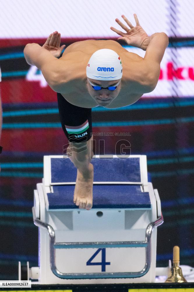 (SP)HUNGARY-BUDAPEST-FINA WORLD CHAMPIONSHIPS-SWIMMING-MEN'S 100M BUTTERFLY