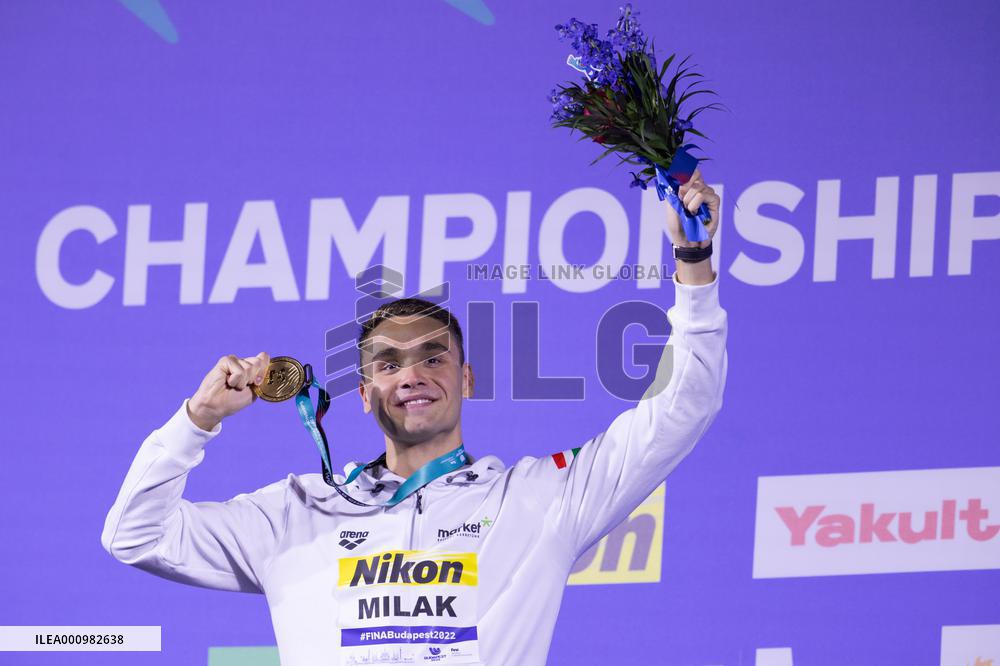 (SP)HUNGARY-BUDAPEST-FINA WORLD CHAMPIONSHIPS-SWIMMING-MEN'S 100M BUTTERFLY