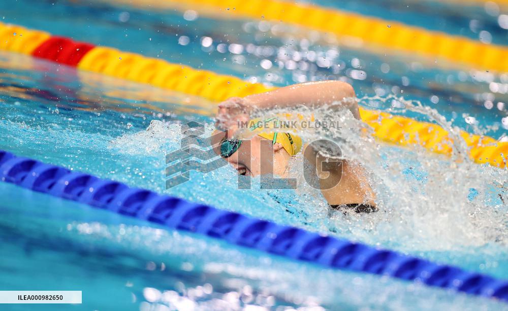 (SP)HUNGARY-BUDAPEST-FINA WORLD CHAMPIONSHIPS-MIXED 4X100M FREESTYLE RELAY