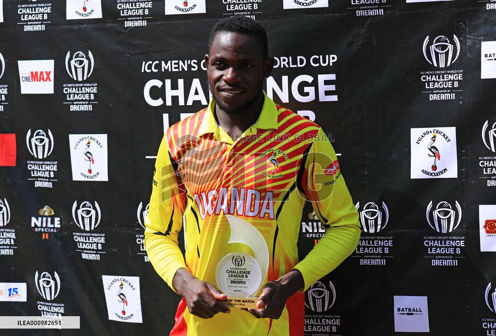 (SP)UGANDA-KAMPALA-CRICKET-ICC WORLD CUP CHALLENGE LEAGUE B-UGANDA VS ITALY