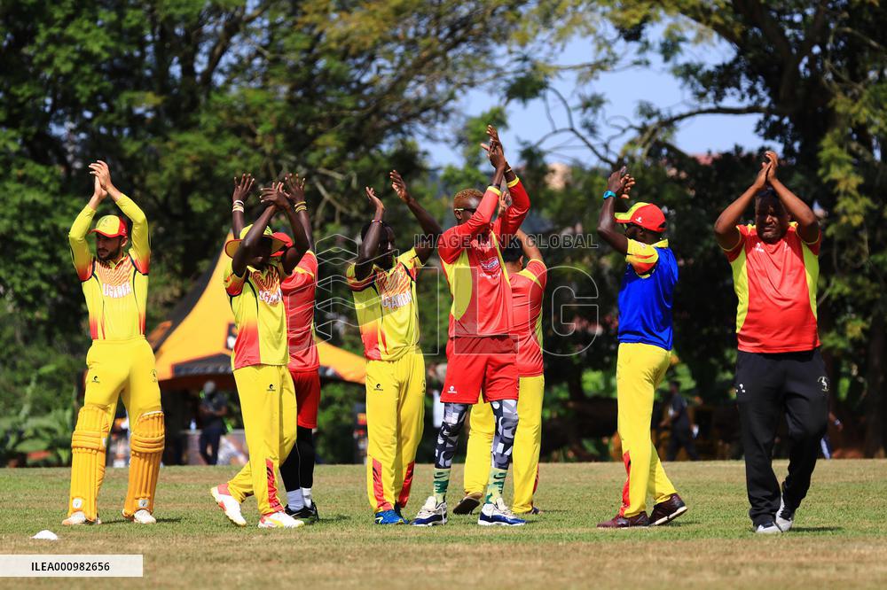 (SP)UGANDA-KAMPALA-CRICKET-ICC WORLD CUP CHALLENGE LEAGUE B-UGANDA VS ITALY