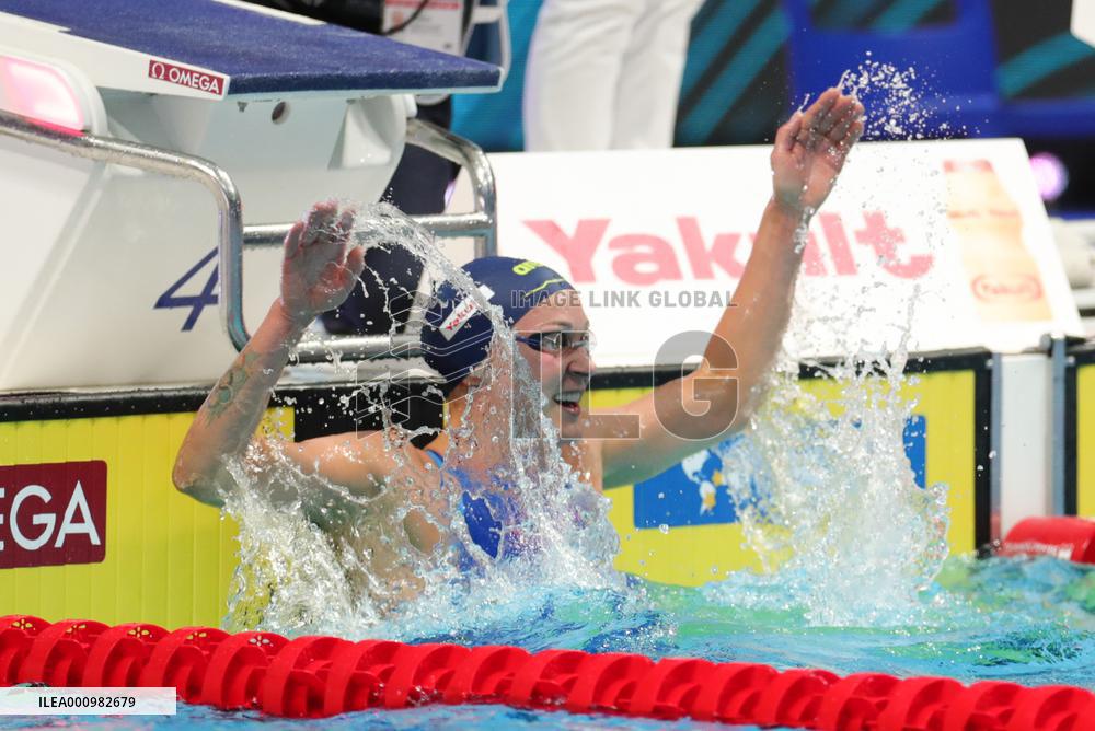 (SP)HUNGARY-BUDAPEST-FINA WORLD CHAMPIONSHIPS-SWIMMING-WOMEN'S 50M BUTTERFLY