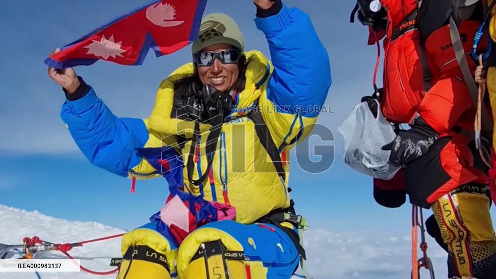 Nepali female photographer's journey to high mountains