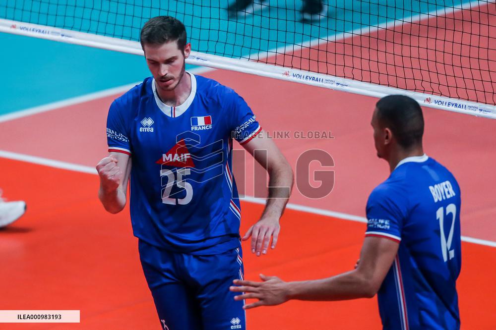 (SP)PHILIPPINES-QUEZON CITY-FIVB VOLLEYBALL NATIONS LEAGUE-FRANCE VS GERMANY