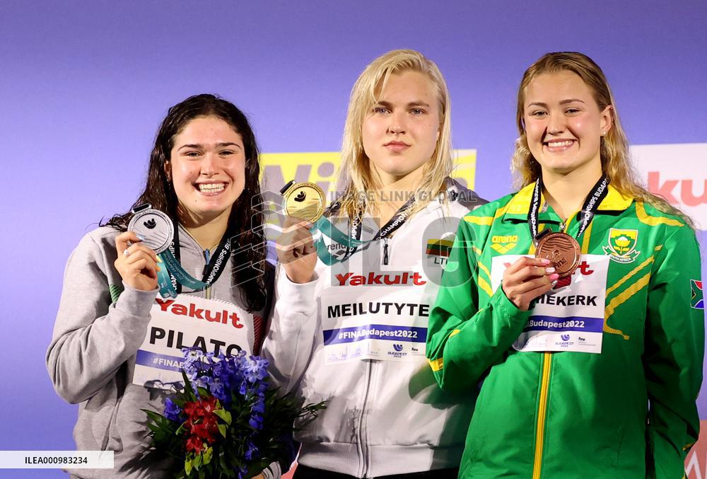 (SP)HUNGARY-BUDAPEST-FINA WORLD CHAMPIONSHIPS-SWIMMING-WOMEN'S 50M BREASTSTROKE