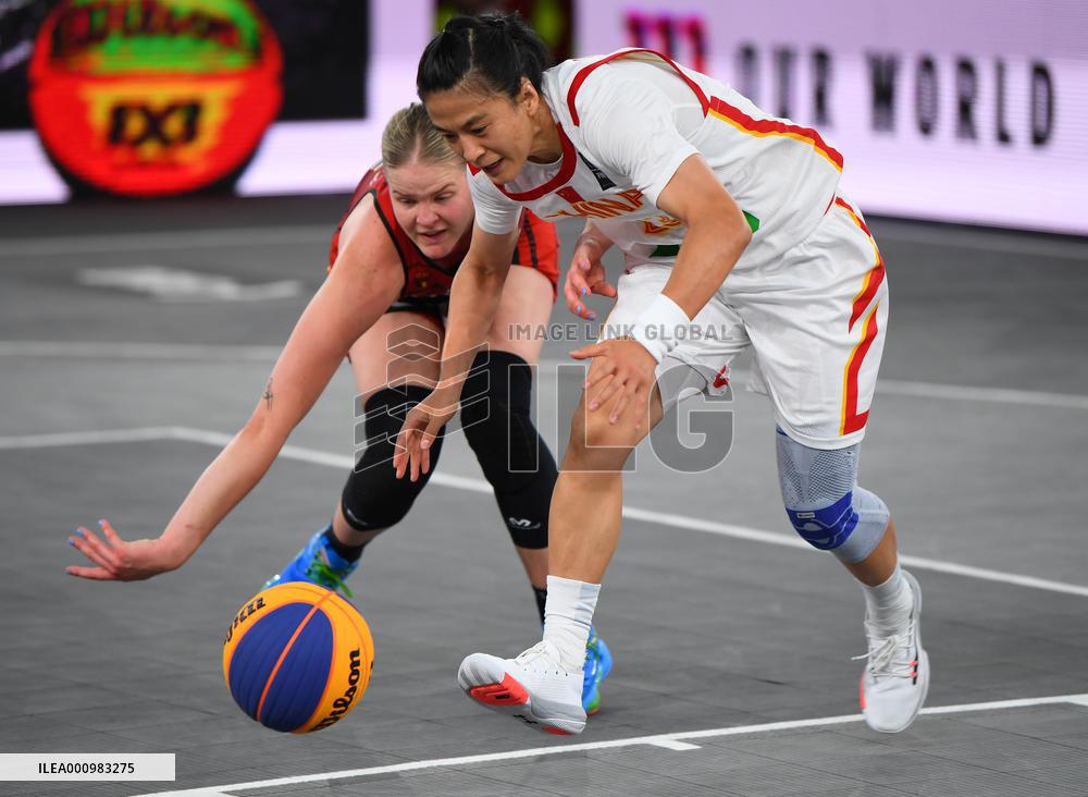 (SP)BELGIUM-ANTWERP-BASKETBALL-FIBA 3X3 WORLD CUP-CHINA VS BELGIUM