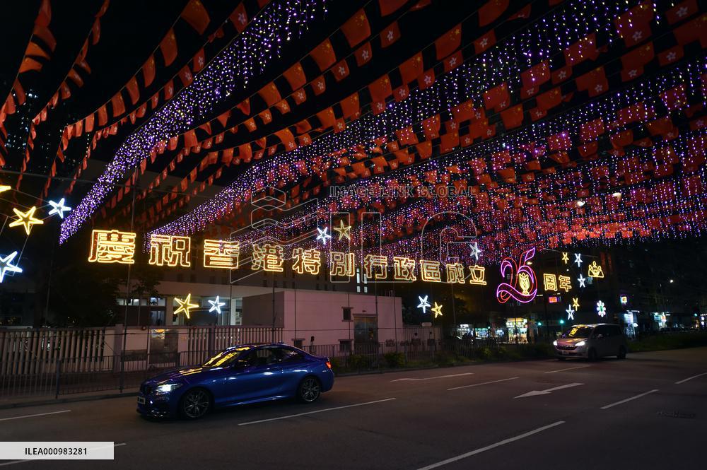 (HKSAR 25) CHINA-HONG KONG-RETURN TO MOTHERLAND-25TH ANNIVERSARY-CELEBRATORY ATMOSPHERE (CN)