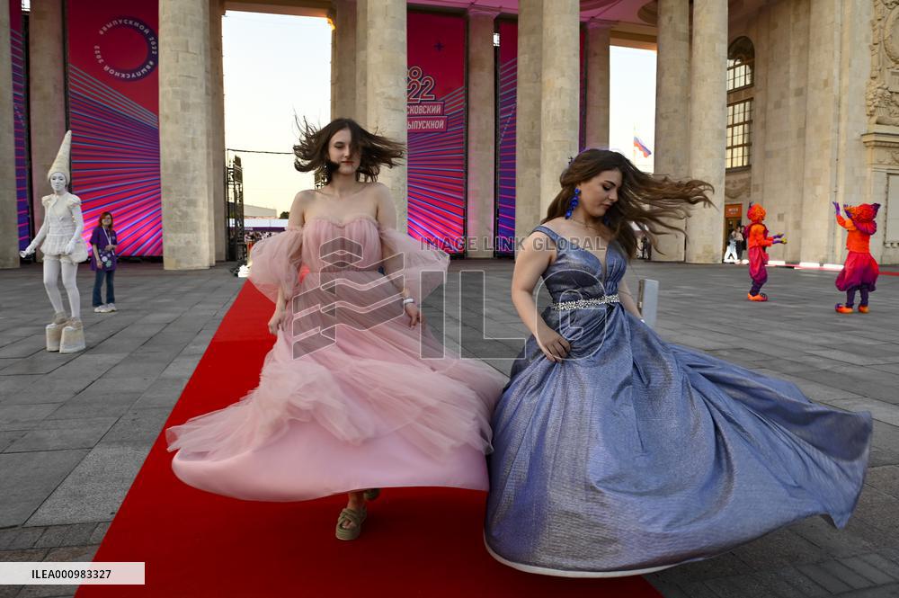 RUSSIA-MOSCOW-GRADUATE CELEBRATION