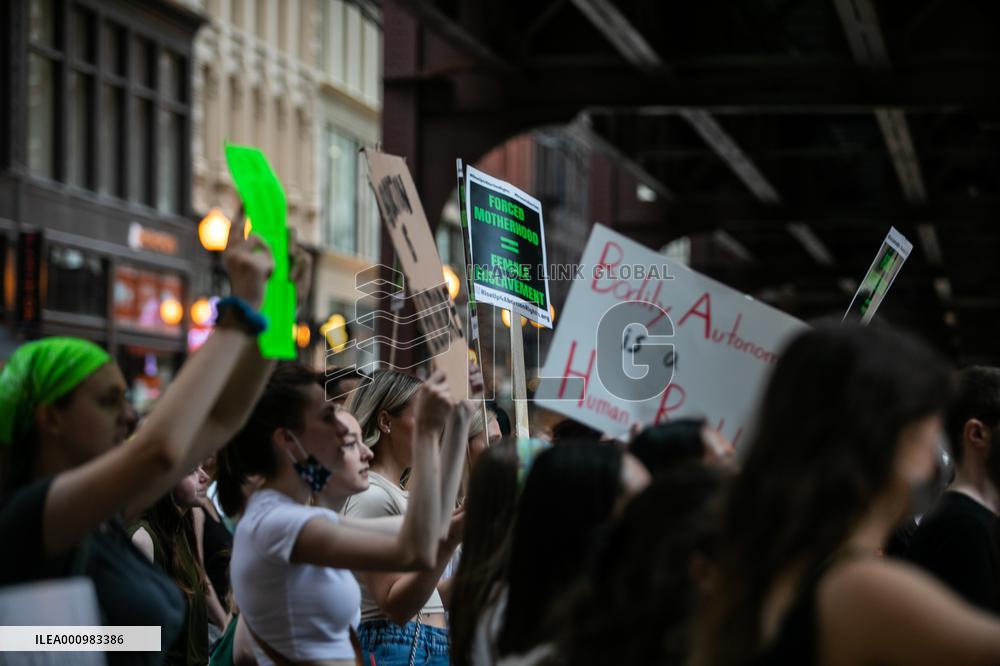 U.S.-CHICAGO-ABORTION RIGHTS-PROTEST
