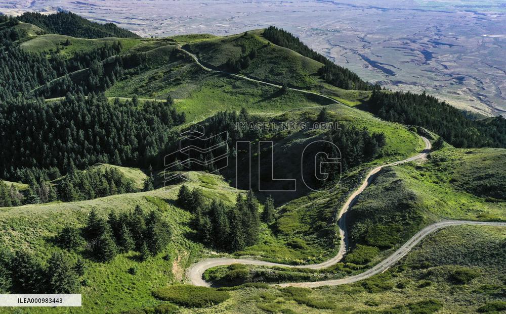 CHINA-NINGXIA-MOUNT LUOSHAN-LANDSCAPE (CN)