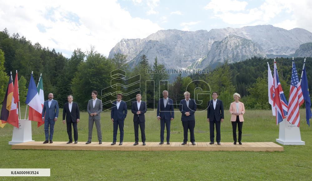 GERMANY-SCHLOSS ELMAU-G7 SUMMIT