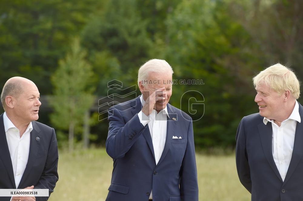 GERMANY-SCHLOSS ELMAU-G7 SUMMIT
