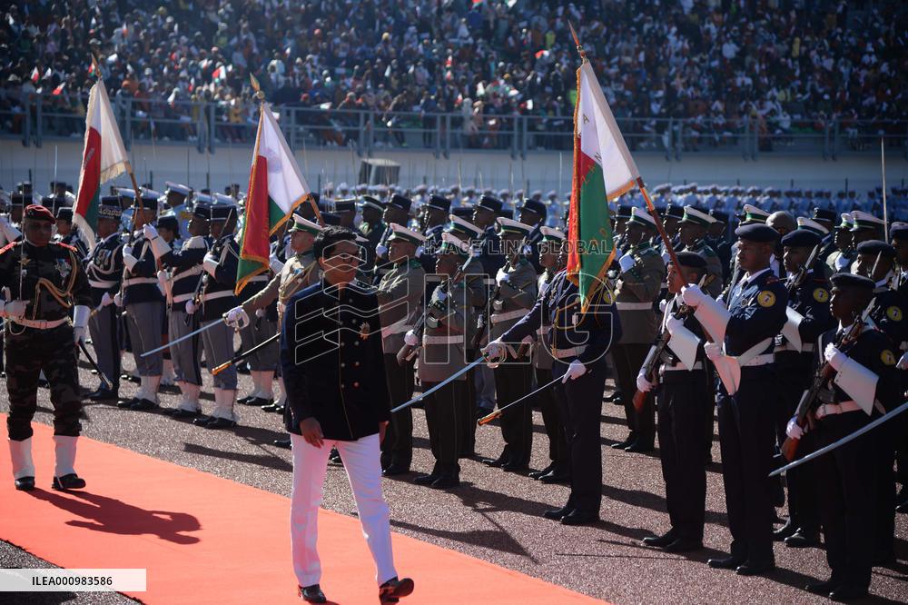 MADAGASCAR-ANTANANARIVO-INDEPENDENCE-62ND ANNIVERSARY