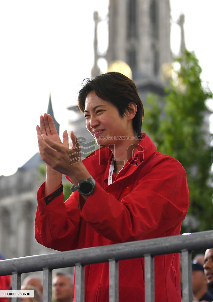 (SP)BELGIUM-ANTWERP-BASKETBALL-FIBA 3X3 WORLD CUP-CHINA VS LITHUANIA
