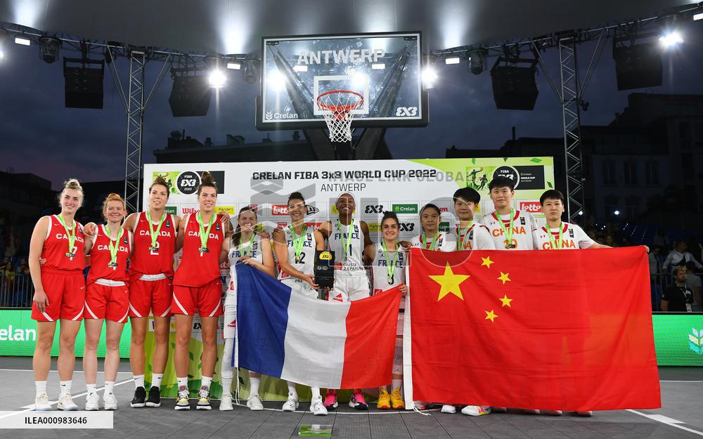 (SP)BELGIUM-ANTWERP-BASKETBALL-FIBA 3X3 WORLD CUP-CHINA VS LITHUANIA