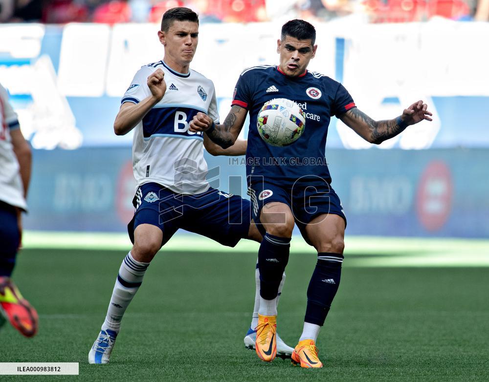 (SP)CANADA-TORONTO-SOCCER-MLS-VANCOUVER WHITECAPS VS NEW ENGLAND REVOLUTION