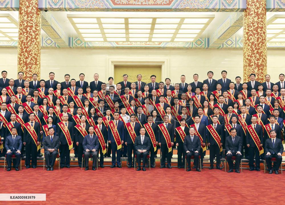 CHINA-BEIJING-HAN ZHENG-COMMENDATION CONFERENCE (CN)