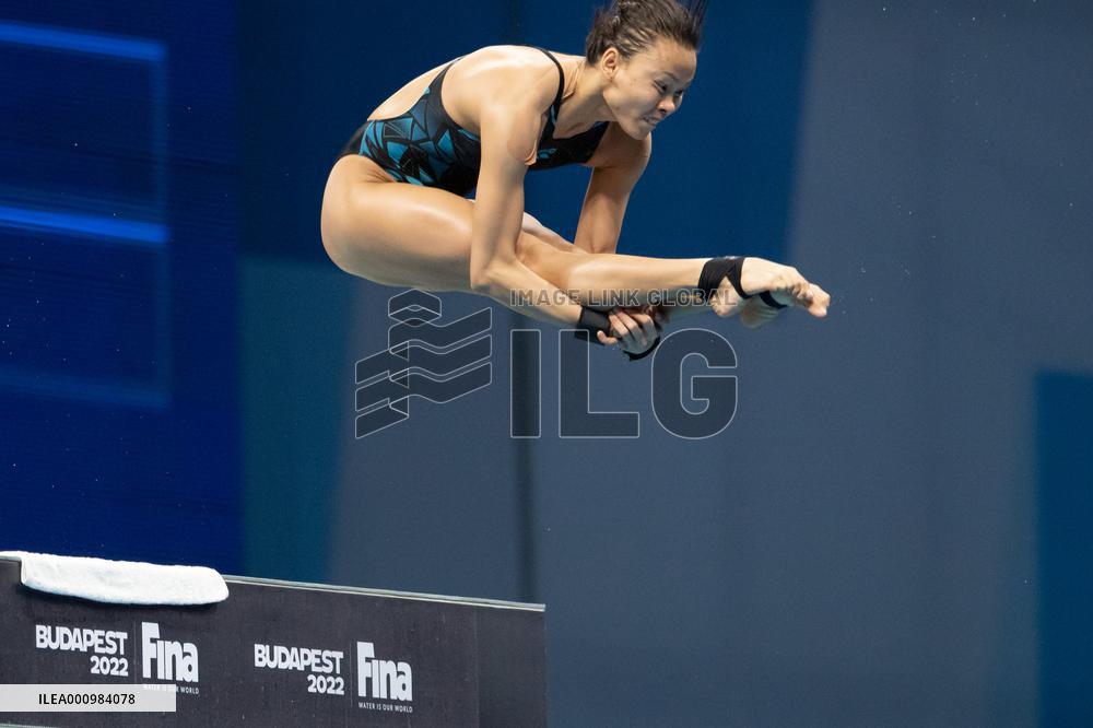 (SP)HUNGARY-BUDAPEST-FINA WORLD CHAMPIONSHIPS-DIVING-WOMEN'S 10M PLATFORM FINAL