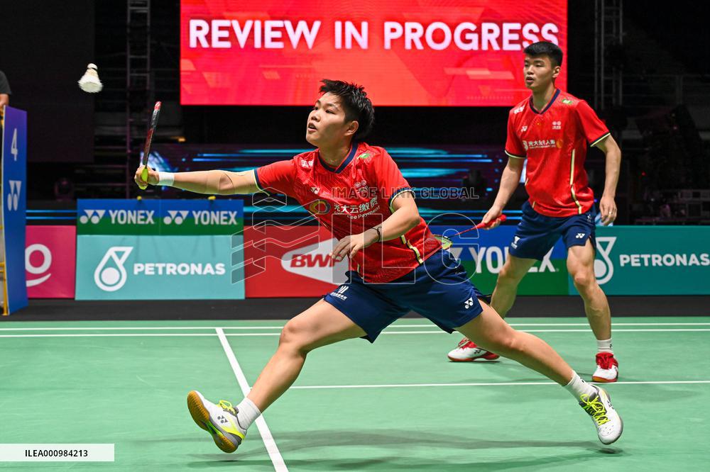 (SP)MALAYSIA-KUALA LUMPUR-BADMINTON-MALAYSIA OPEN 2022-MIXED DOUBLES