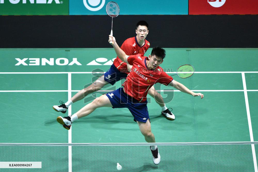(SP)MALAYSIA-KUALA LUMPUR-BADMINTON-MALAYSIA OPEN 2022-MEN'S DOUBLES
