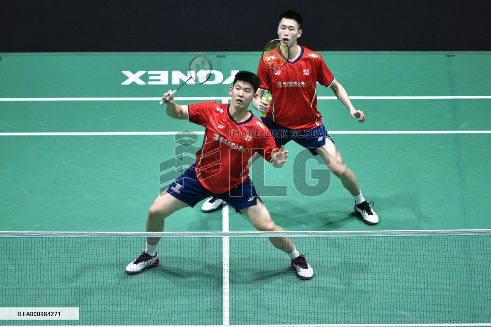 (SP)MALAYSIA-KUALA LUMPUR-BADMINTON-MALAYSIA OPEN 2022-MEN'S DOUBLES
