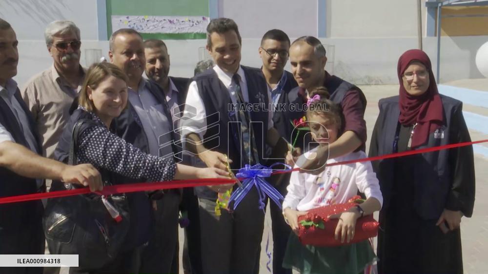 UNRWA summer games camp for children kicks off in Gaza