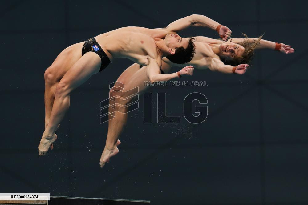 (SP)HUNGARY-BUDAPEST-FINA WORLD CHAMPIONSHIPS-DIVING-MEN'S 10M SYNCHRONISED