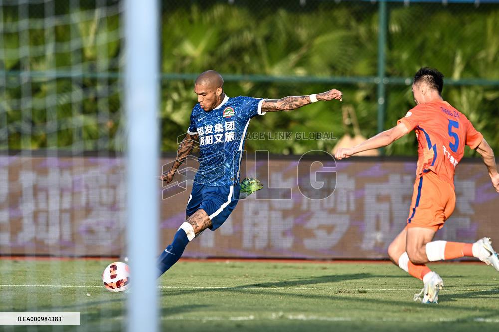 (SP)CHINA-HAIKOU-FOOTBALL-CSL-SHANDONG TAISHAN VS HENAN SSLM (CN)