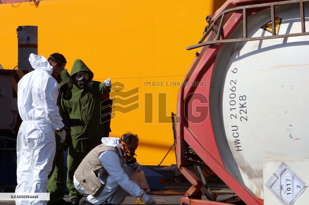 JORDAN-AQABA-CHEMICAL GAS LEAK-INVESTIGATION