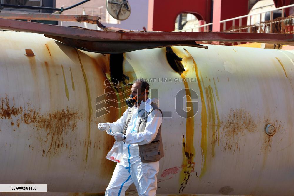 JORDAN-AQABA-CHEMICAL GAS LEAK-INVESTIGATION